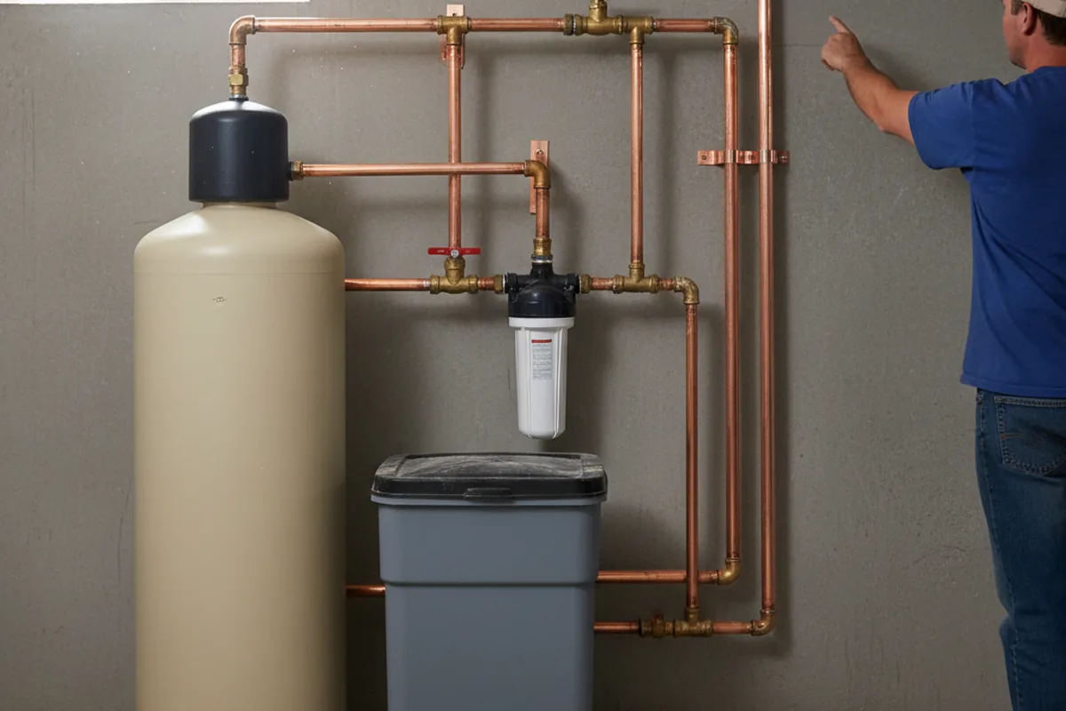 Whole-house water treatment system installed in Wiggins